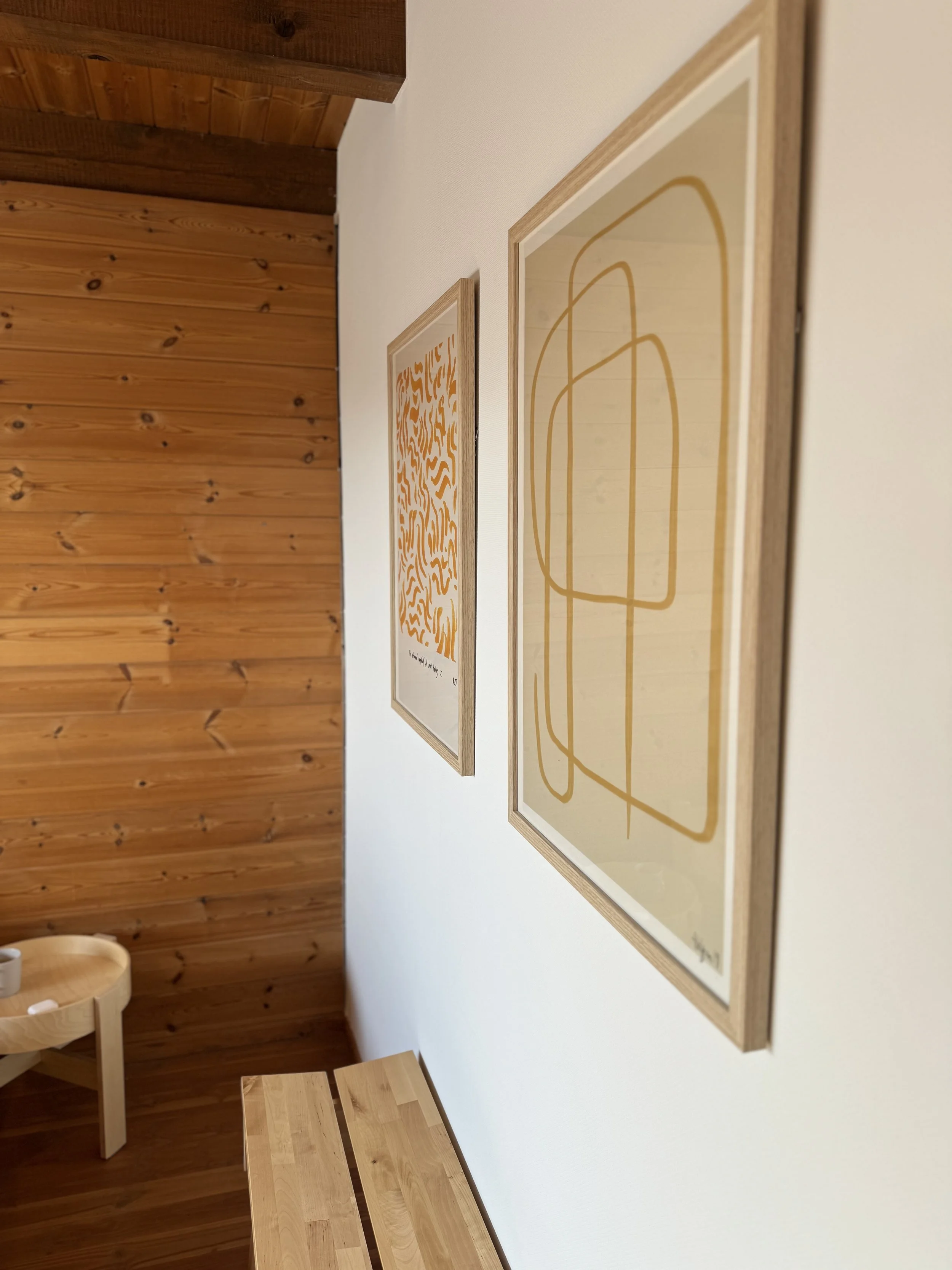 Wandbilder im Schlafzimmer des Ferienhaus Haus Grossmoos im Hochschwarzwald