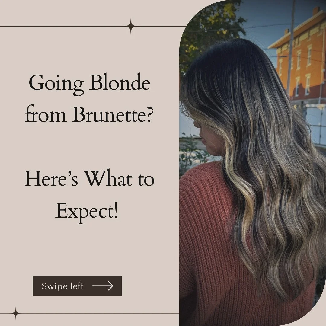 Thinking about blonde hair being a natural or artificial brunette? 

It&rsquo;s definitely a journey that comes with its own set of realities! 

From maintenance to potential damage, it&rsquo;s a lot to consider. 

Share your experience + tips below 