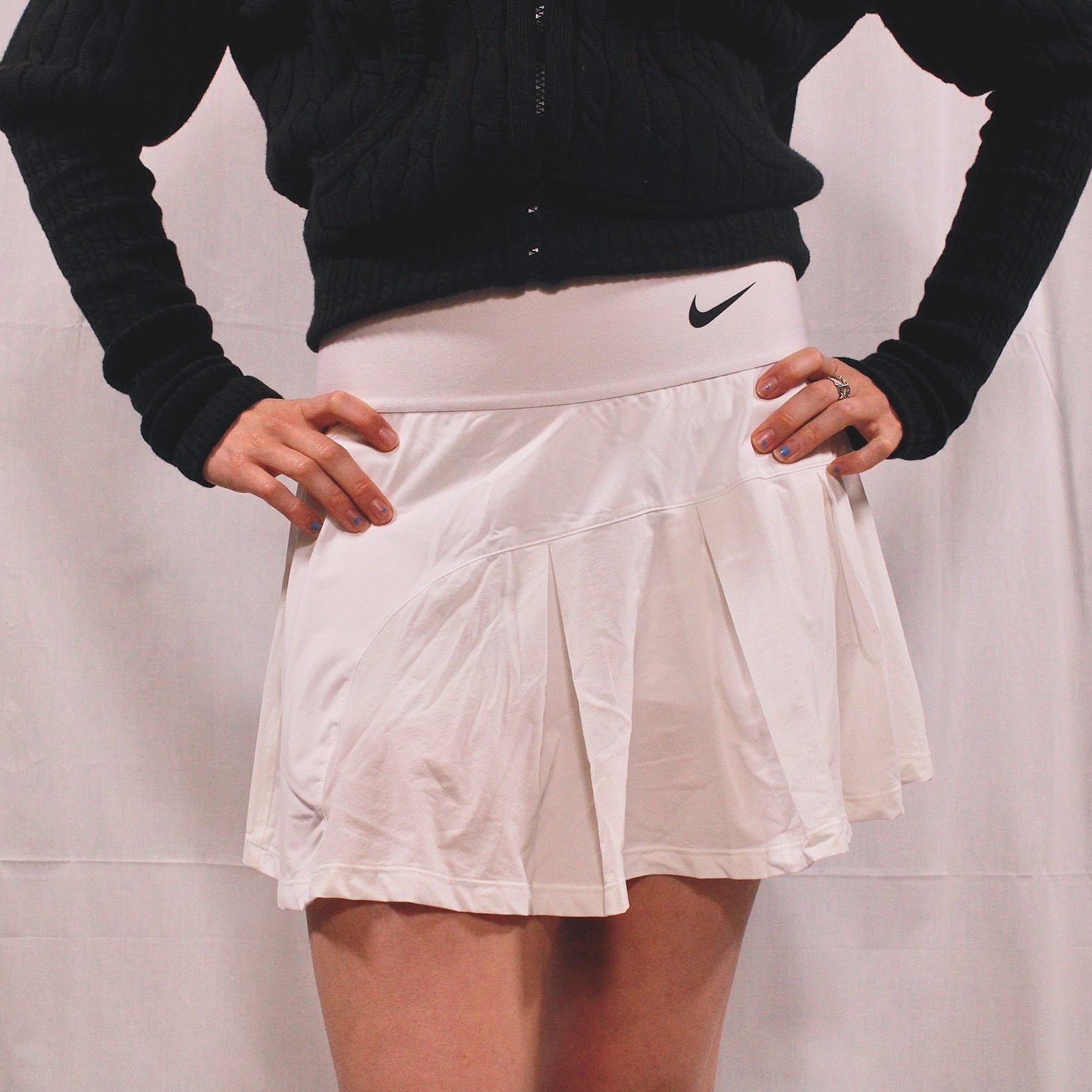 Georgetown x Nike White Tennis Skirt