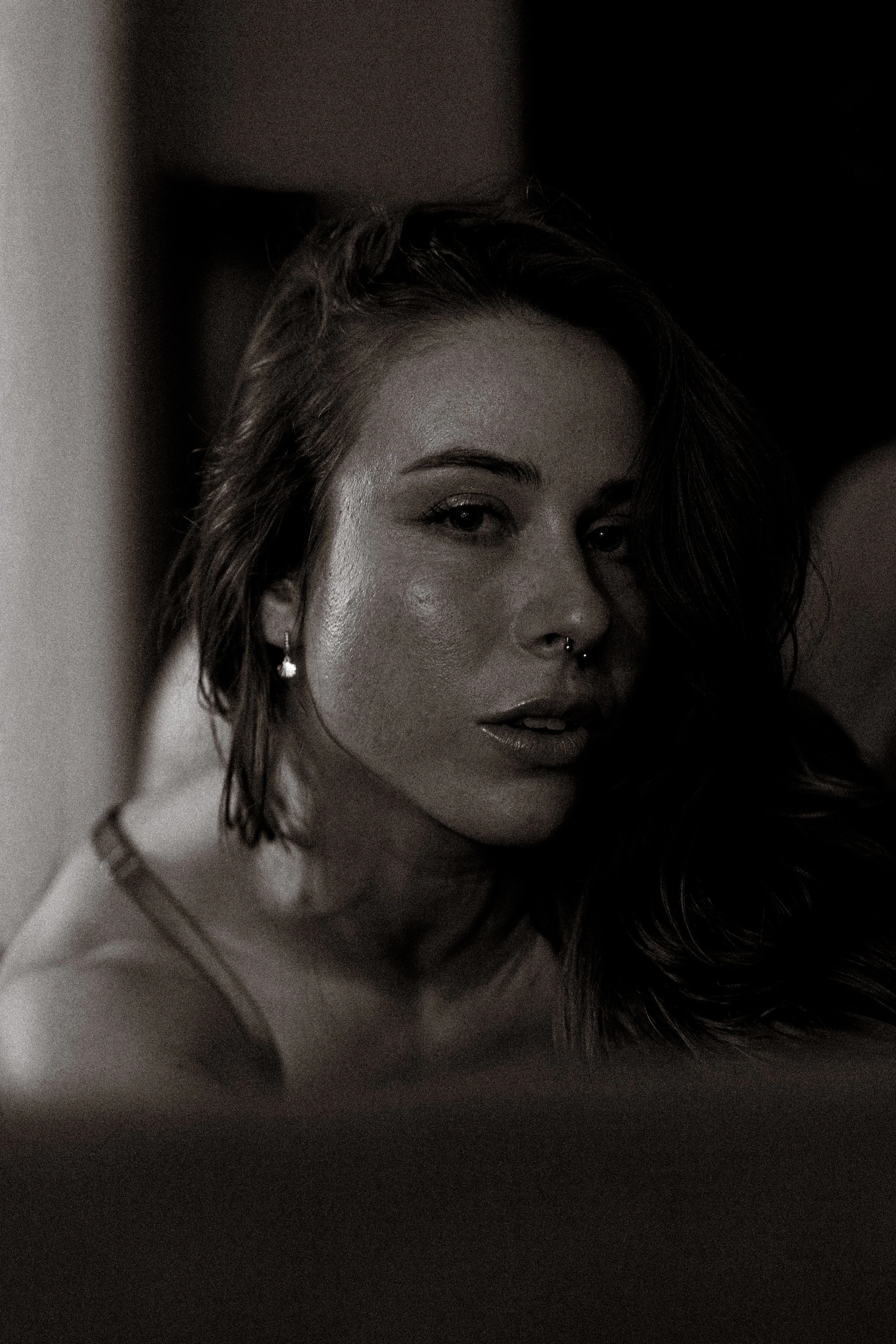 Editorial-inspired boudoir portrait celebrating beauty and confidence.
