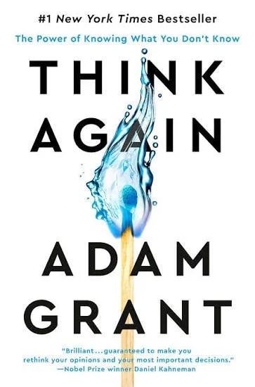the book think again by adam grant