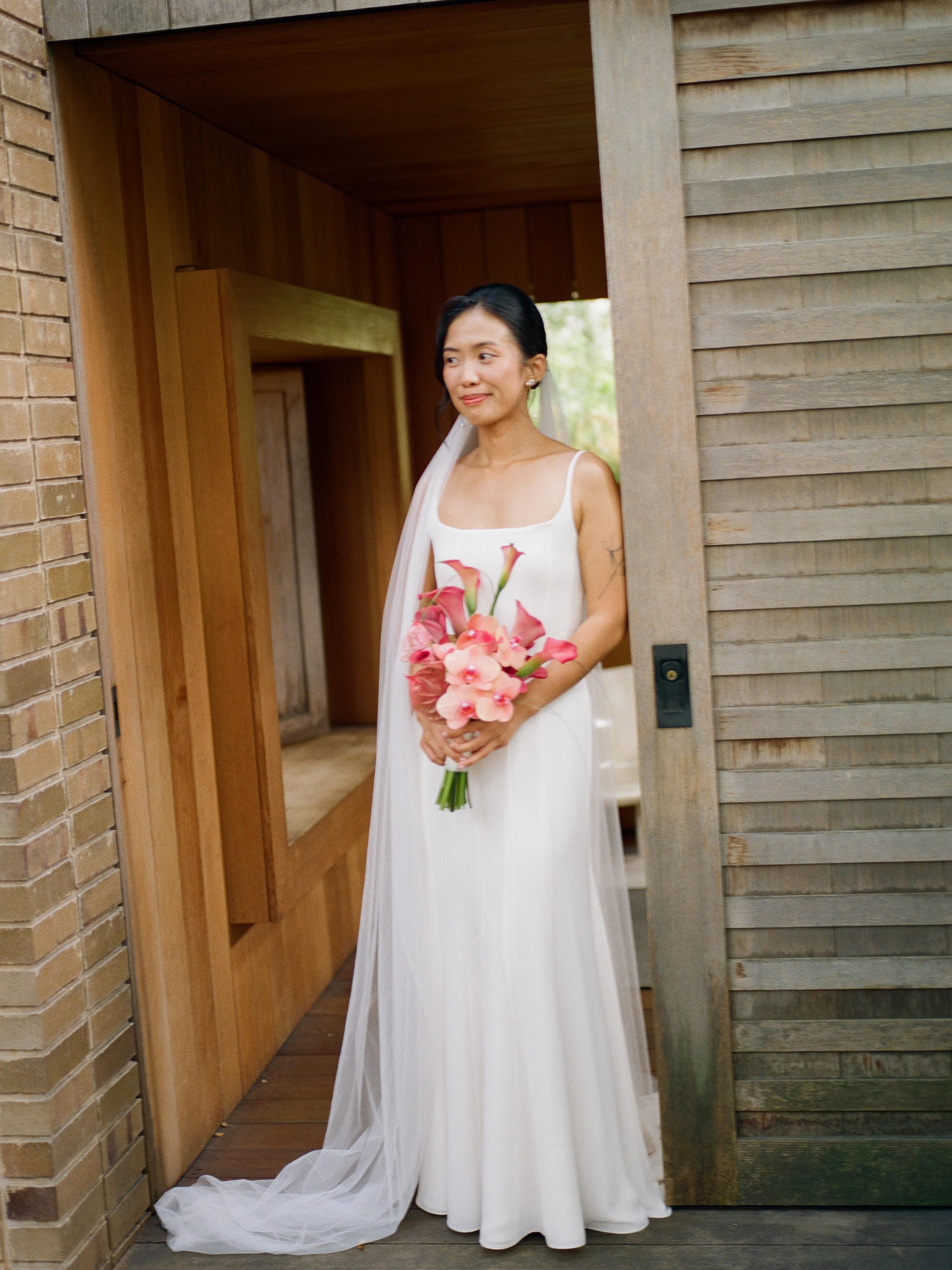 A small glimpse into S&amp;L&rsquo;s calm, relaxed, down-to-earth day in Brooklyn that felt so undeniably them. 🤍

Planning: @urbanpeonyevents
Floral: @ikebana_suiryu 
Venue: @carrollhallgarden 
Photo: @ruthiemartin_photo 
Video: @rosebao.film 
Cate