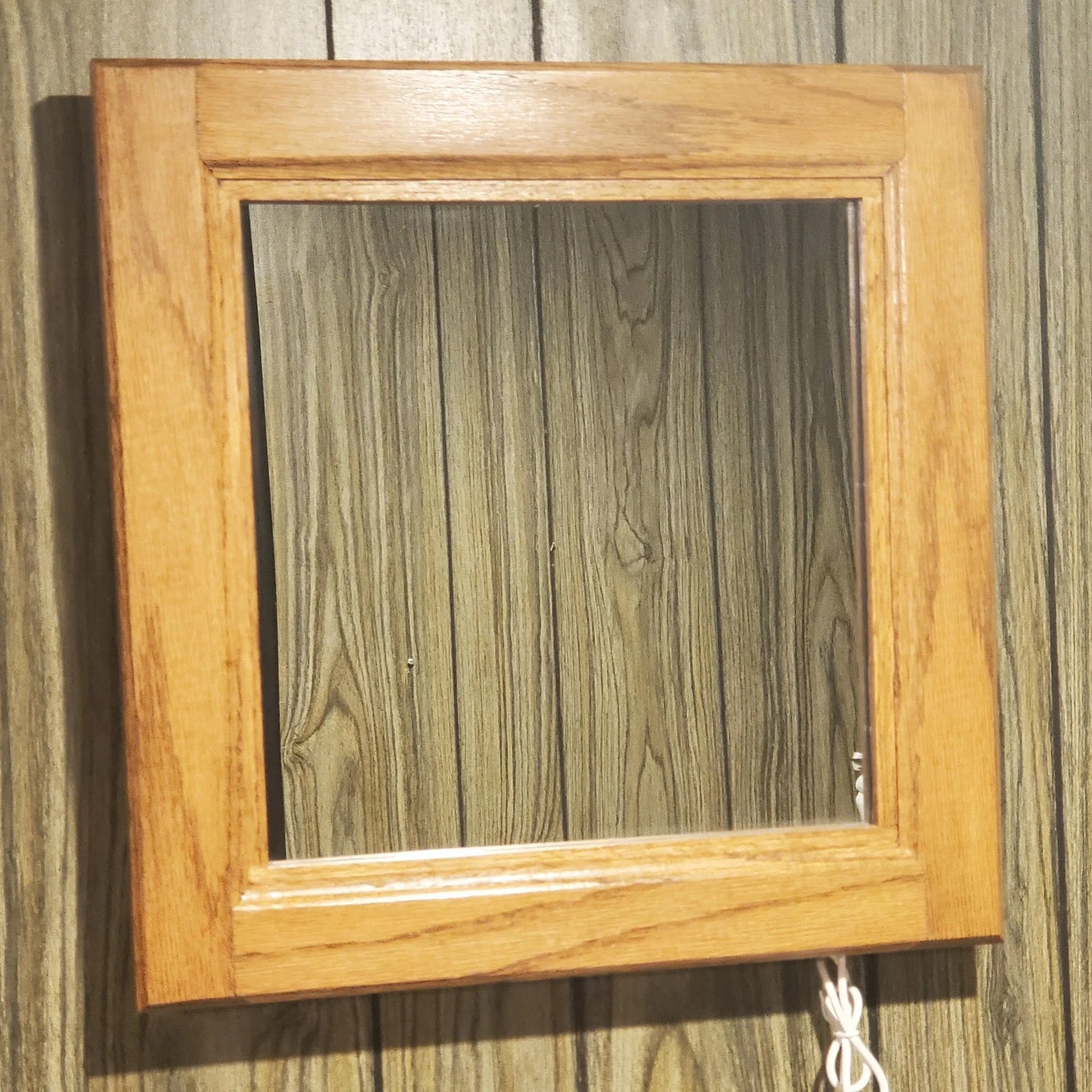 Light-Up Mirror Sign