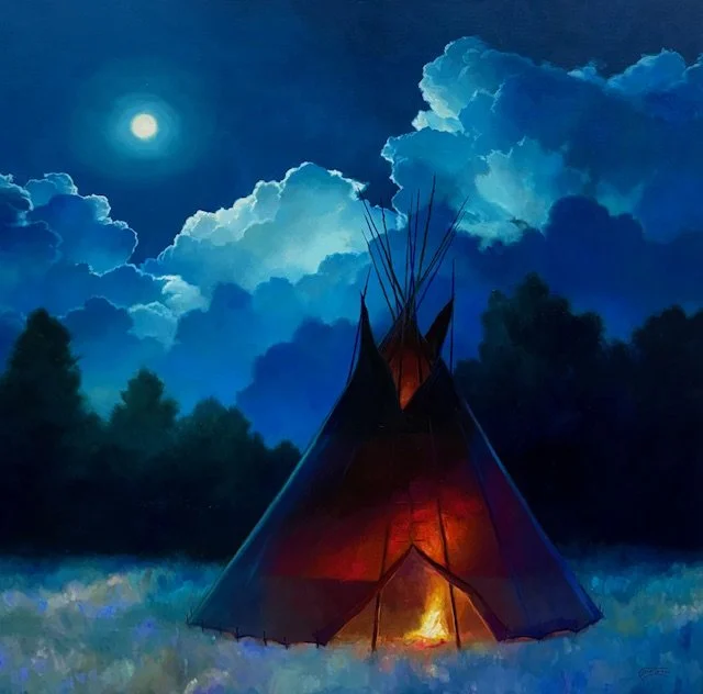 Midnight Bravura
Oil
60" x 60"

$18,000