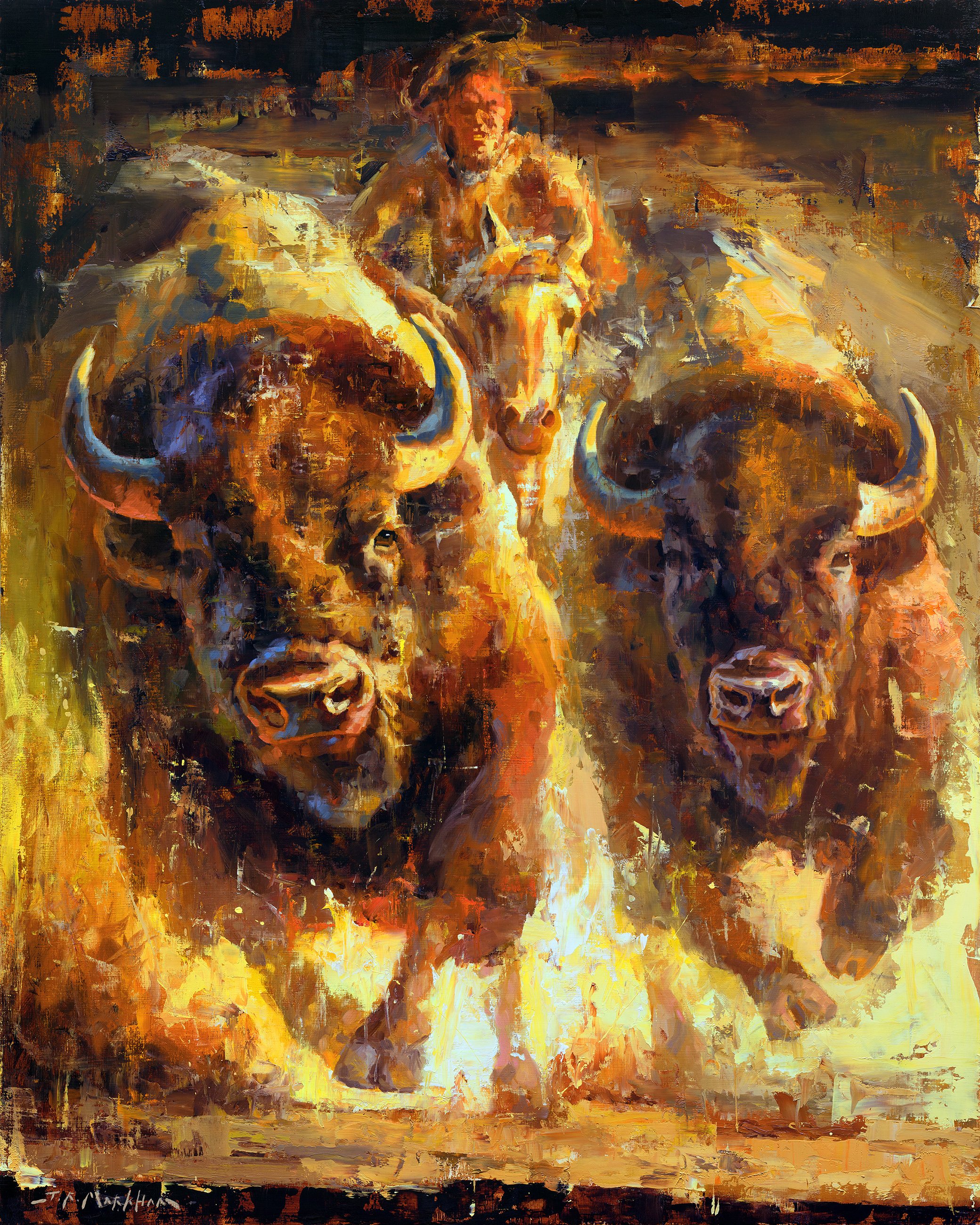 Rolling Thunder
Oil
50" x 40"

$16,500