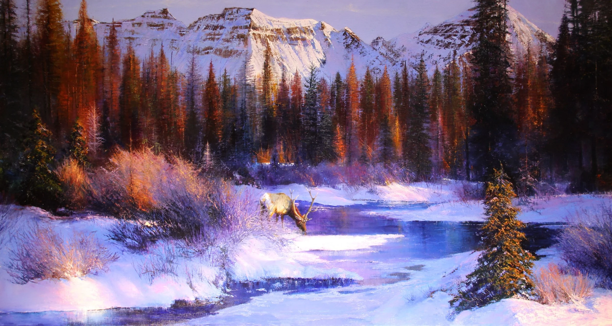 Winter in the Valley
Oil
36 x 68"

$24,700