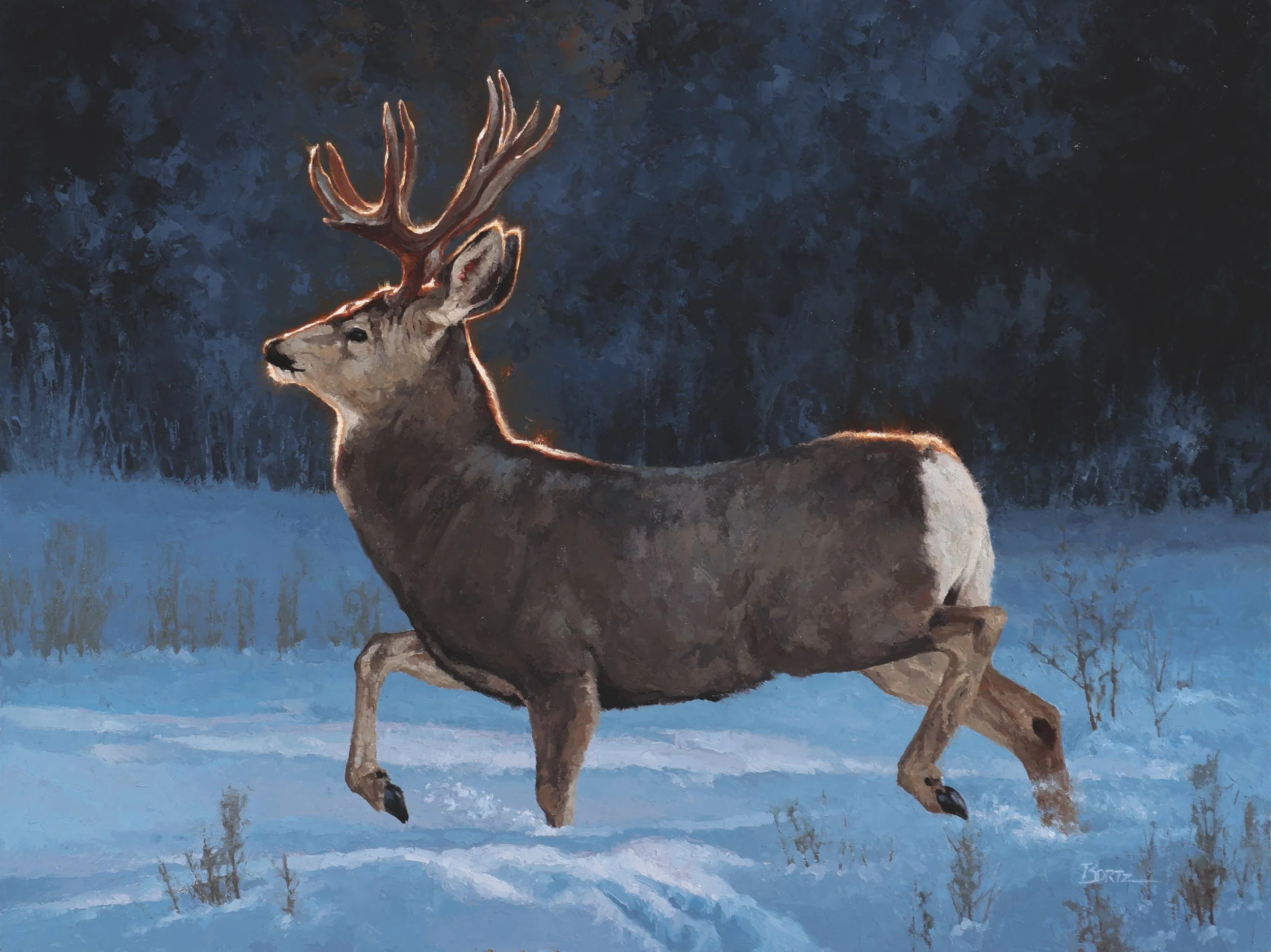 Bounced 
Oil
18" x 24"
$7,800