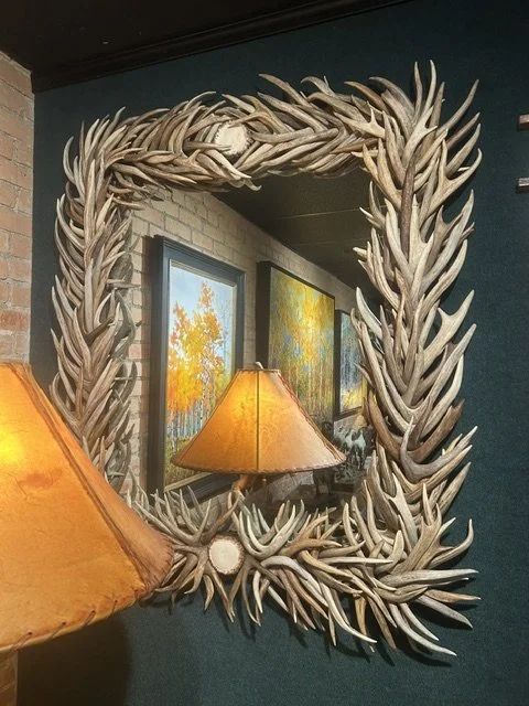 Whitetail Antler Mirror
49" x 44"

$6,900