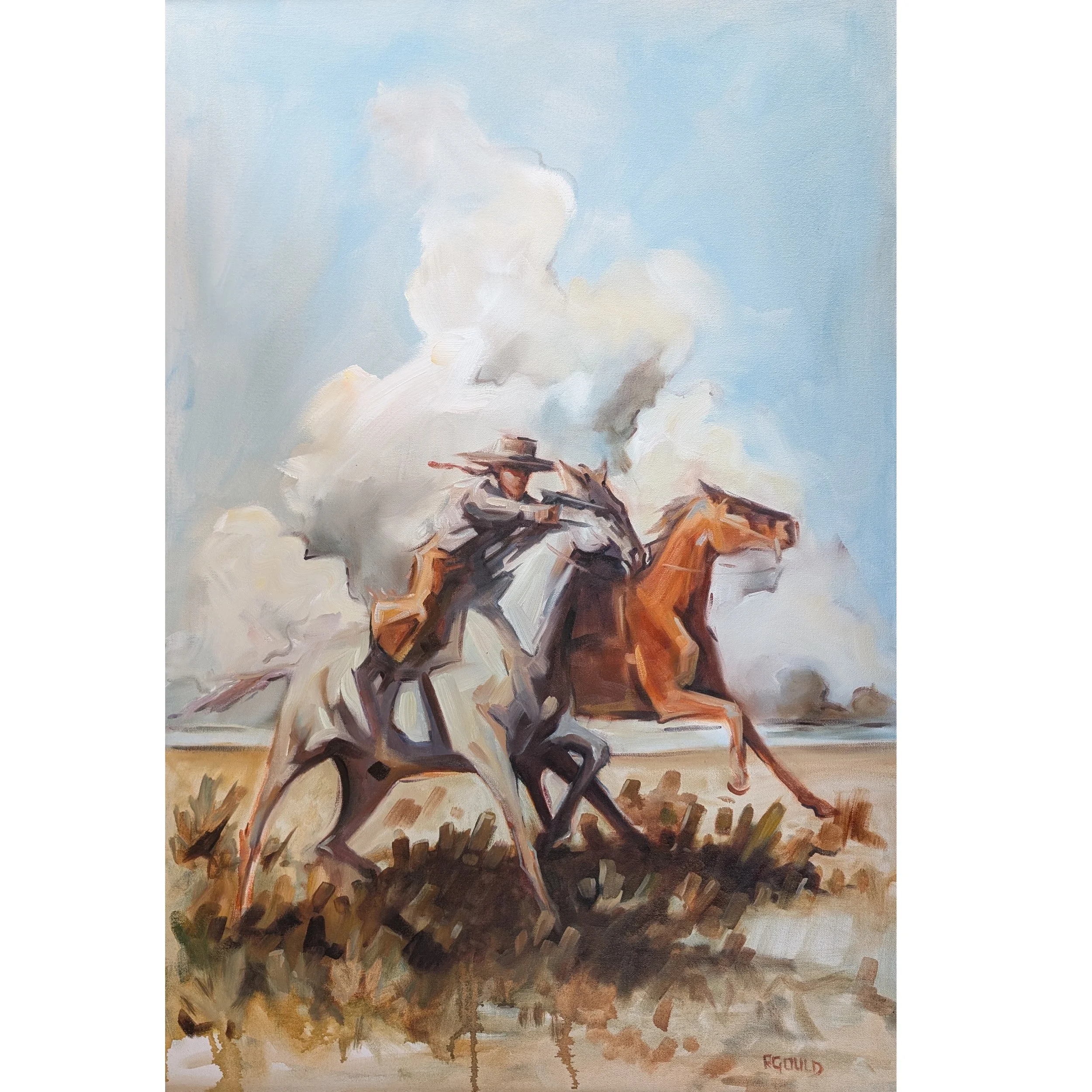 Hell Fire and Holy Water
Oil
36" x 24" 

$2,500
