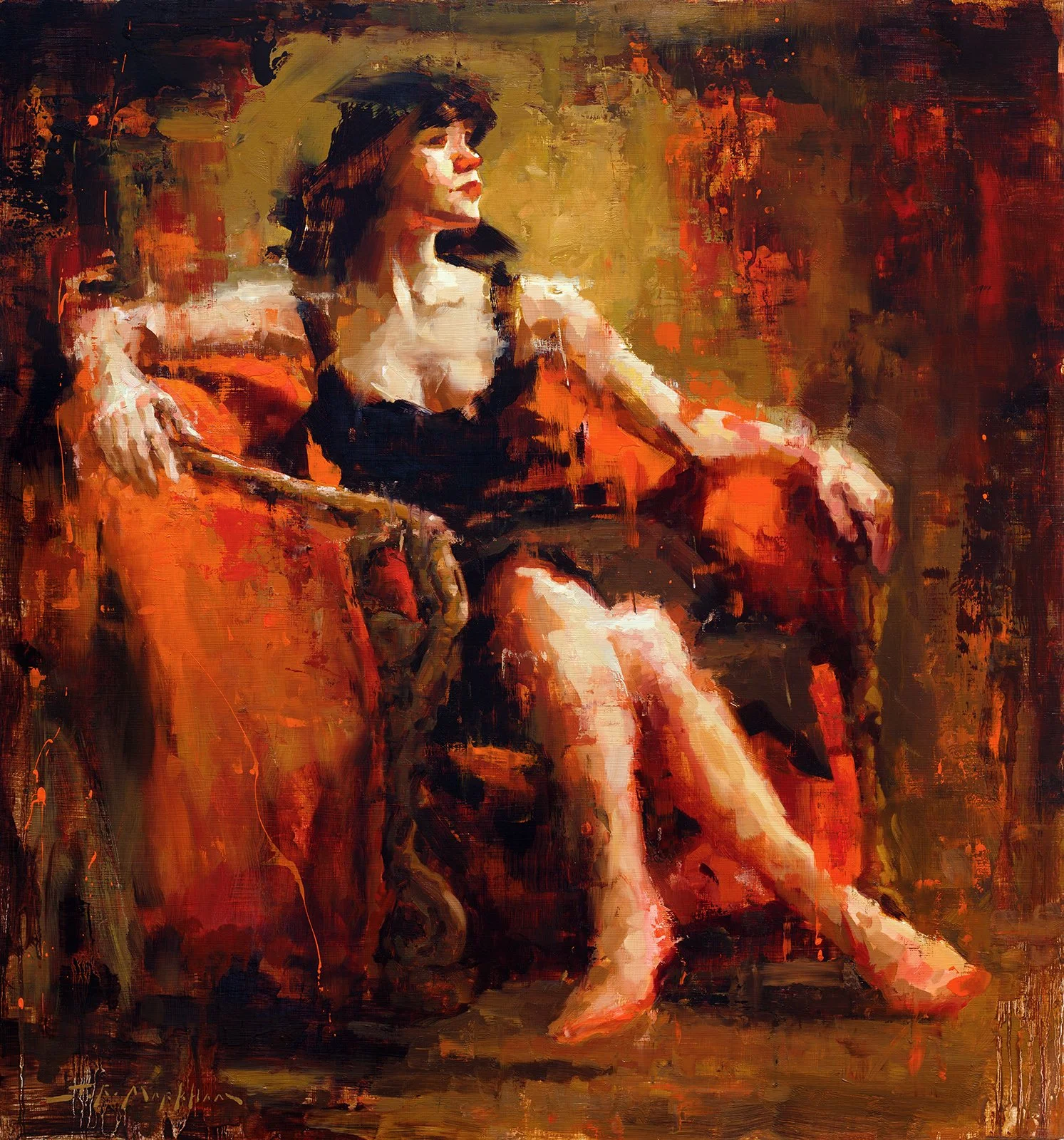 Scarlet Embrace
Oil
30" x 28"

$7,500