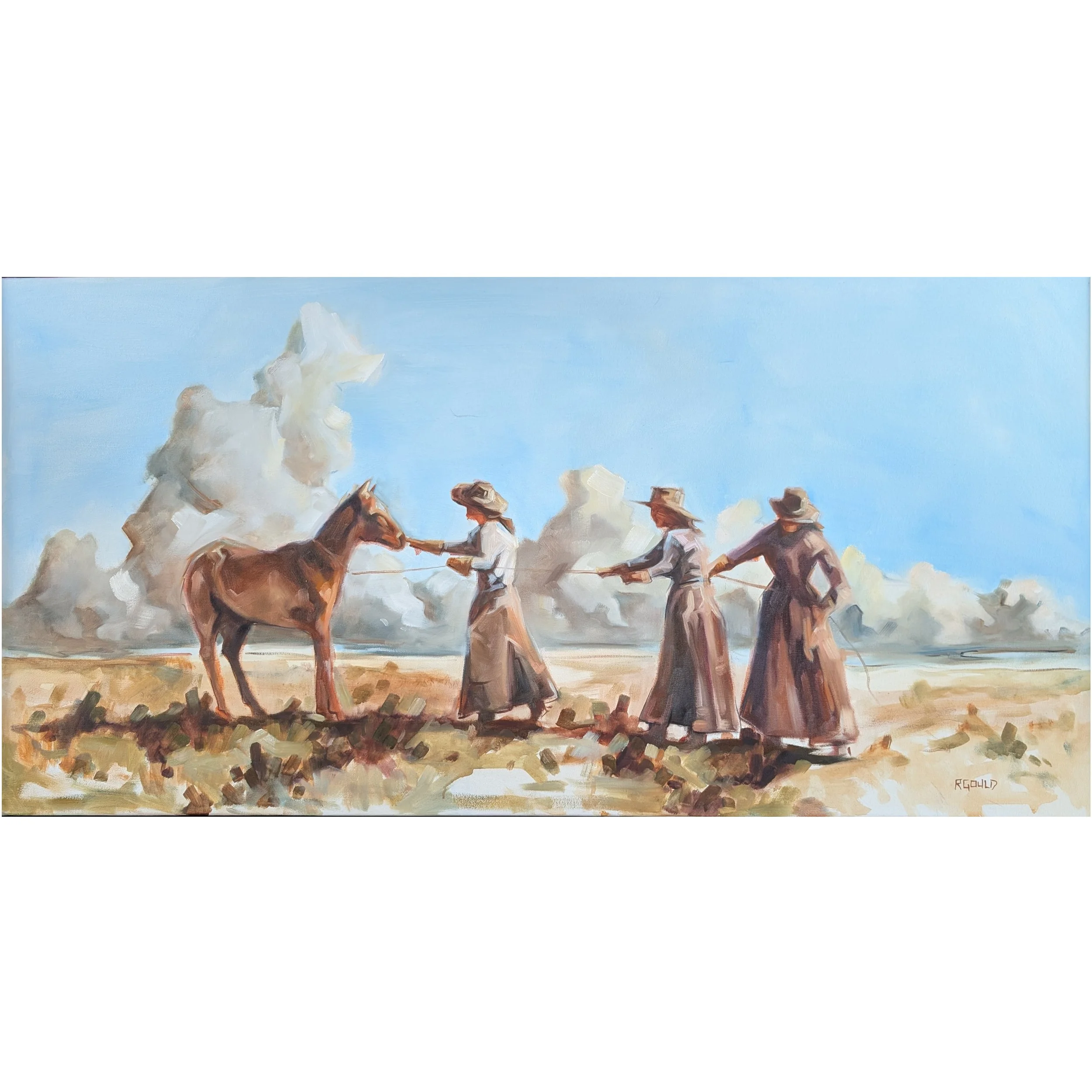 Fresh as a Daisy
Oil
24" x 48"

$3,600