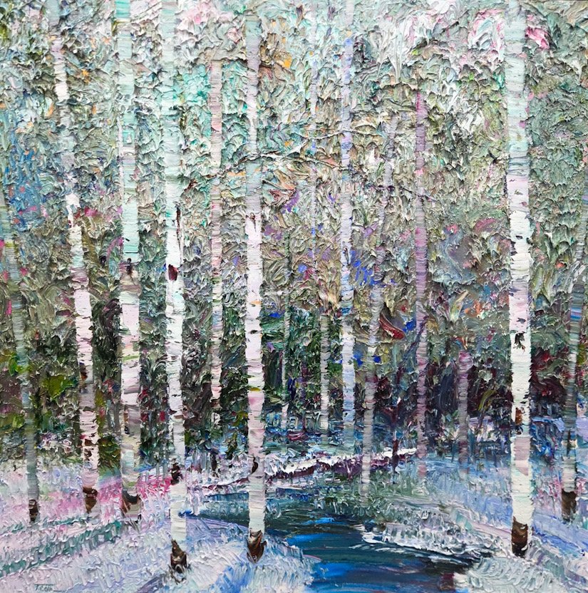 Snow White 
Oil
36" x 36"

$8,100