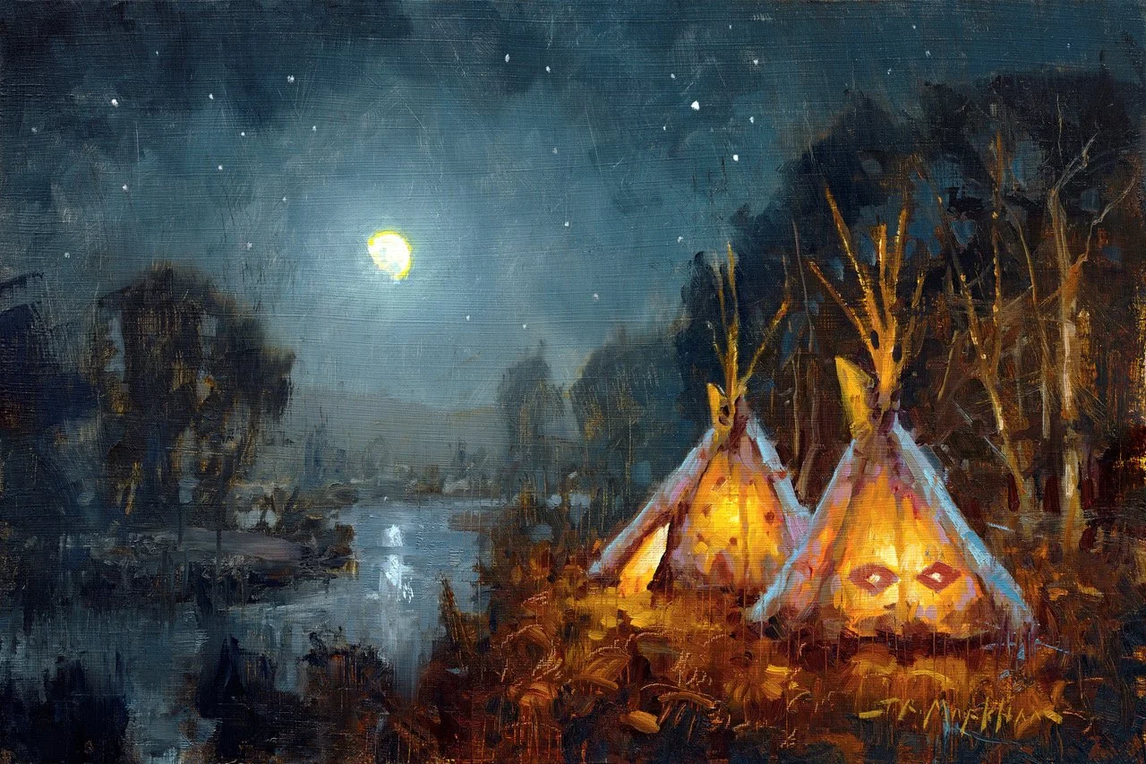 By the Moonlight
Oil
12" x 18"

$2,600