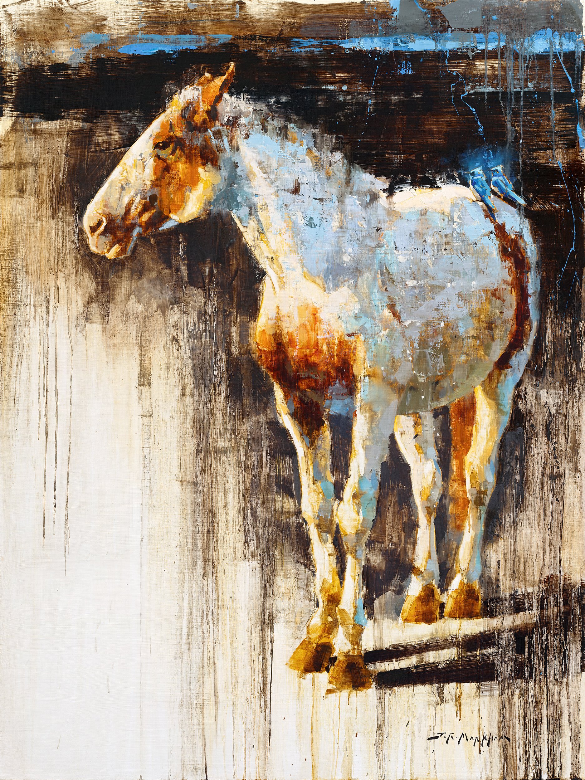 Paint and Pals
Oil
48" x 36"

$14,300