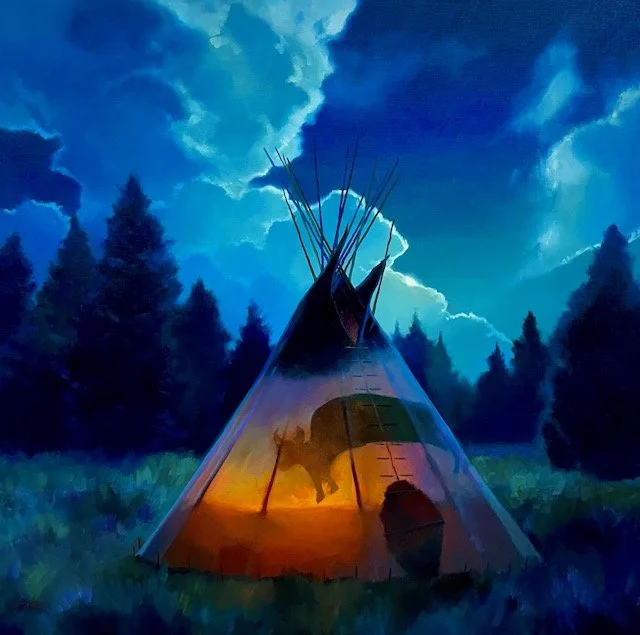 Owl Light
Oil
40" x 40"

$8,800
