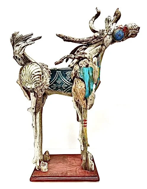 Blue
Driftwood Sculpture
30" x 24" x 9"

$3,550