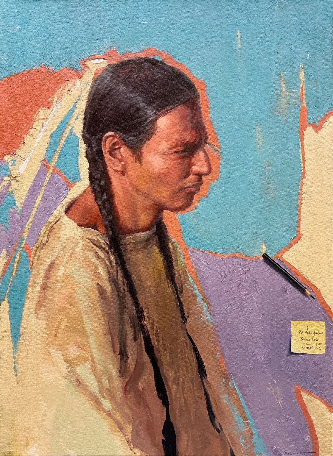 The Thinker
Oil
28" x 20"
$2,800