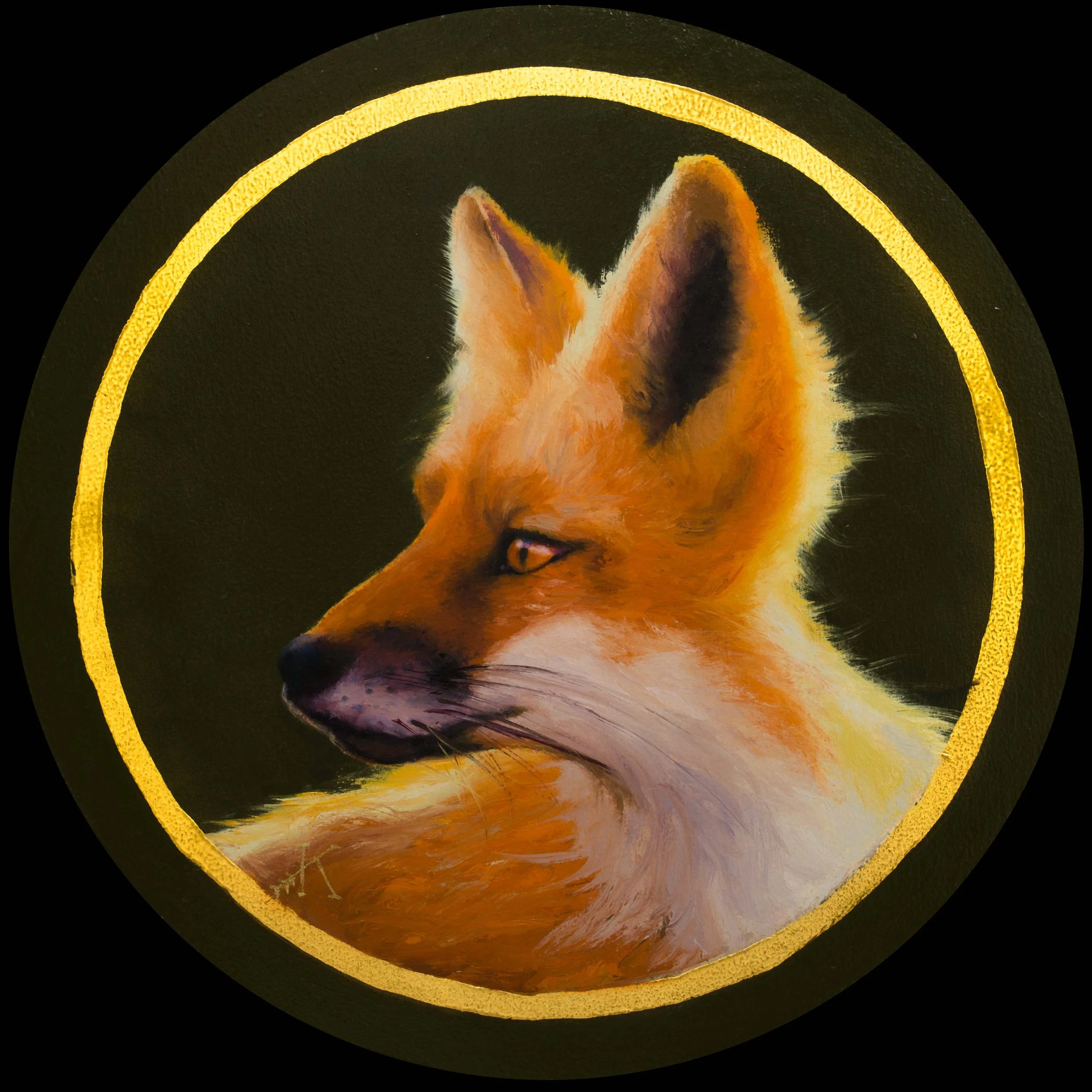 Fletcher Fox
Oil
12in circle

$1,200