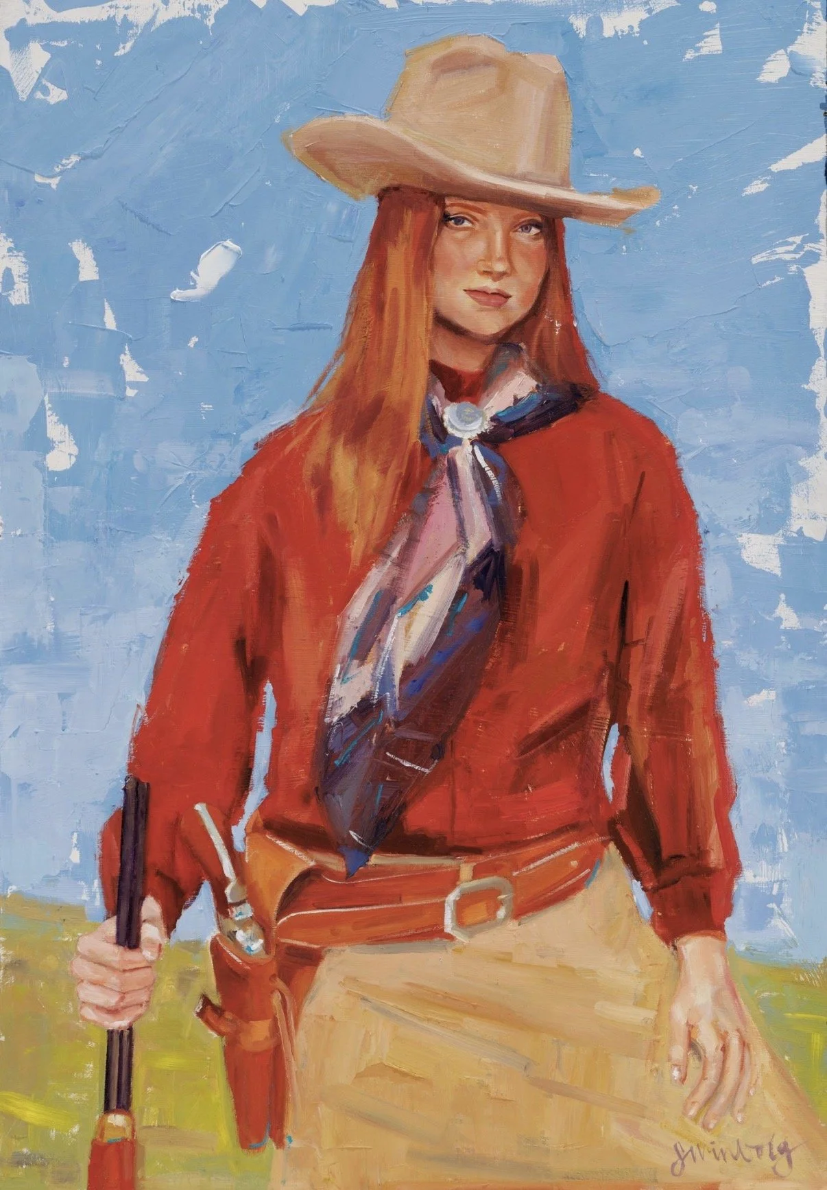 Sally When the Wine Runs Out
Oil
22" x 15"

$2,400