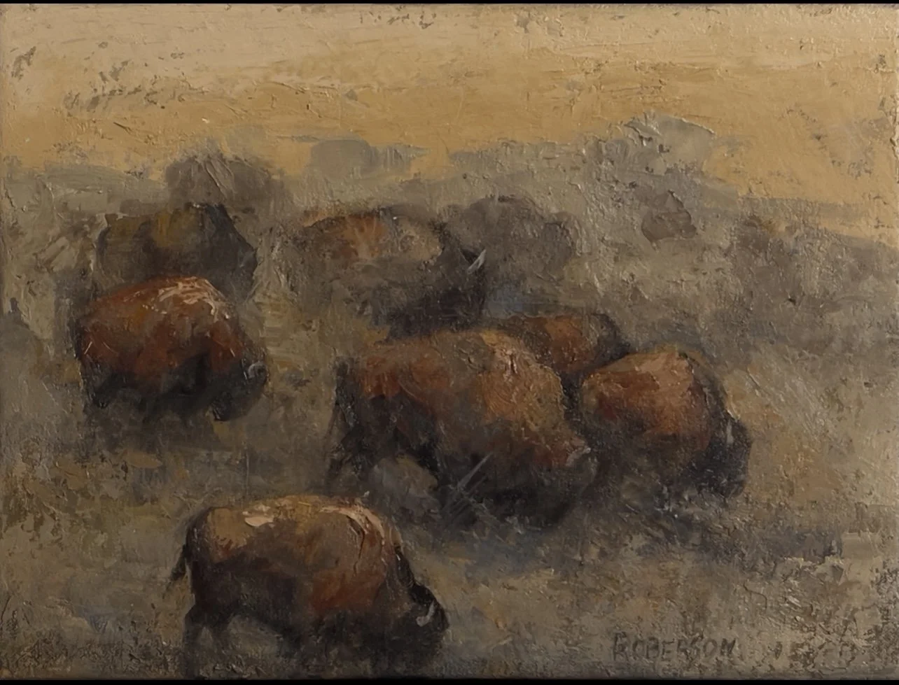 Bison Herd
Oil
9" x 12"
$1,800