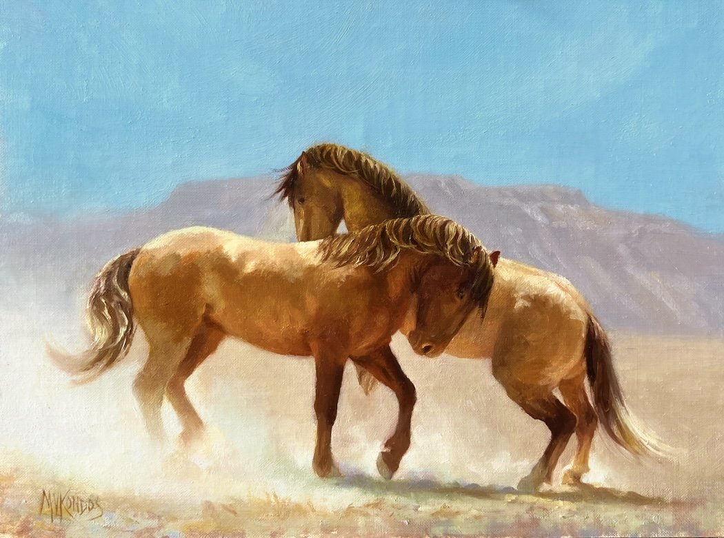 Blonde Brothers
Oil on Linen
9" x 12"

$1,900