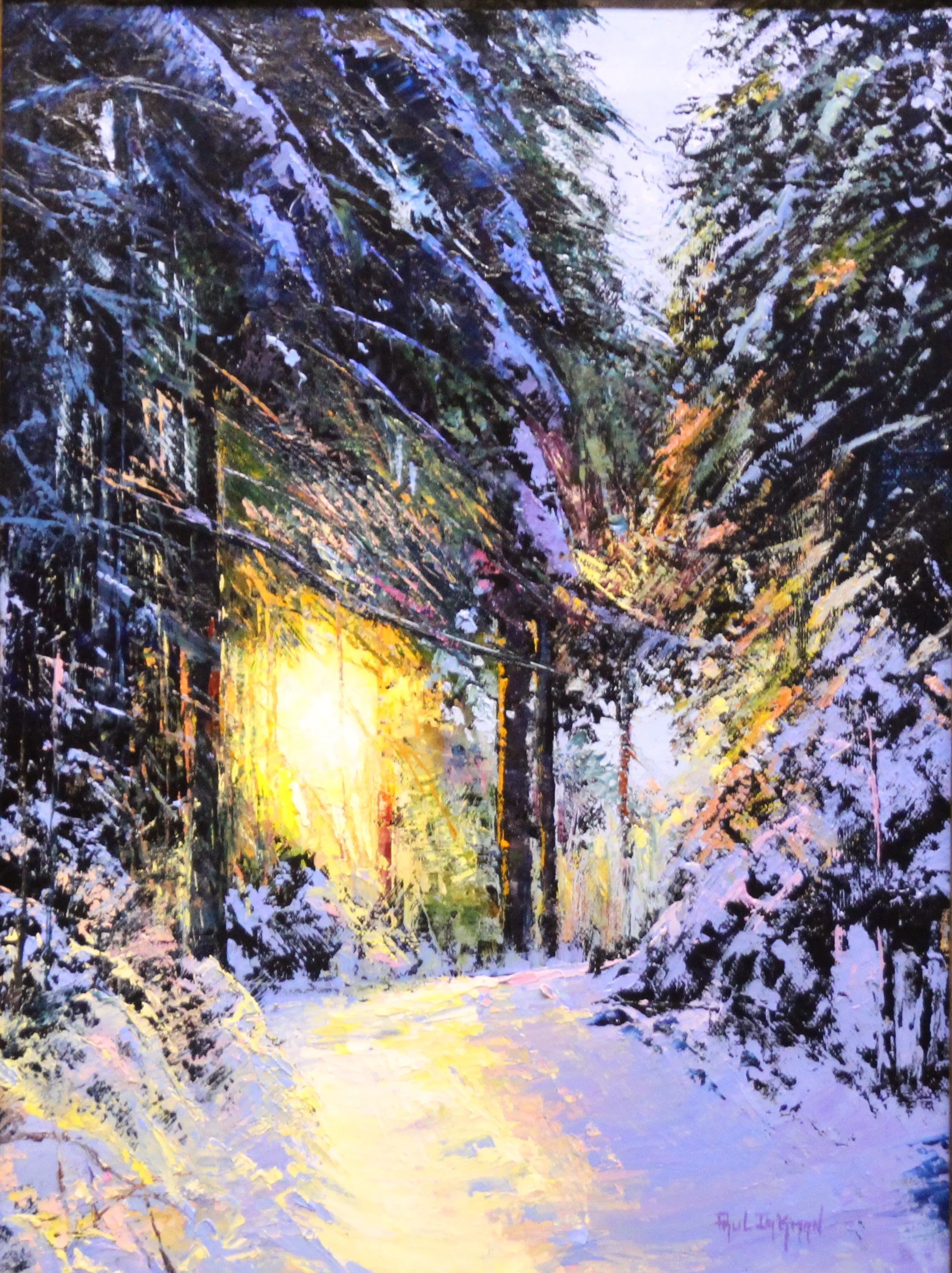 Sunset Casting Shadows
Oil
16" x 12"

$2,800