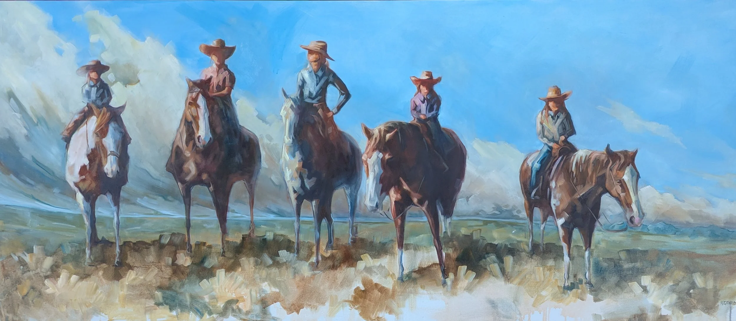 If She Could See You Now,She'd Be Proud
Oil
36" x 48"

$9,500