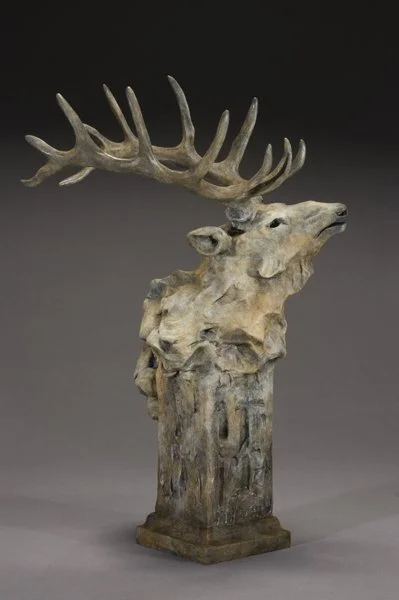 Elk Bust
Cast Bronze
15" H X 8"W x 10"L

$1,600