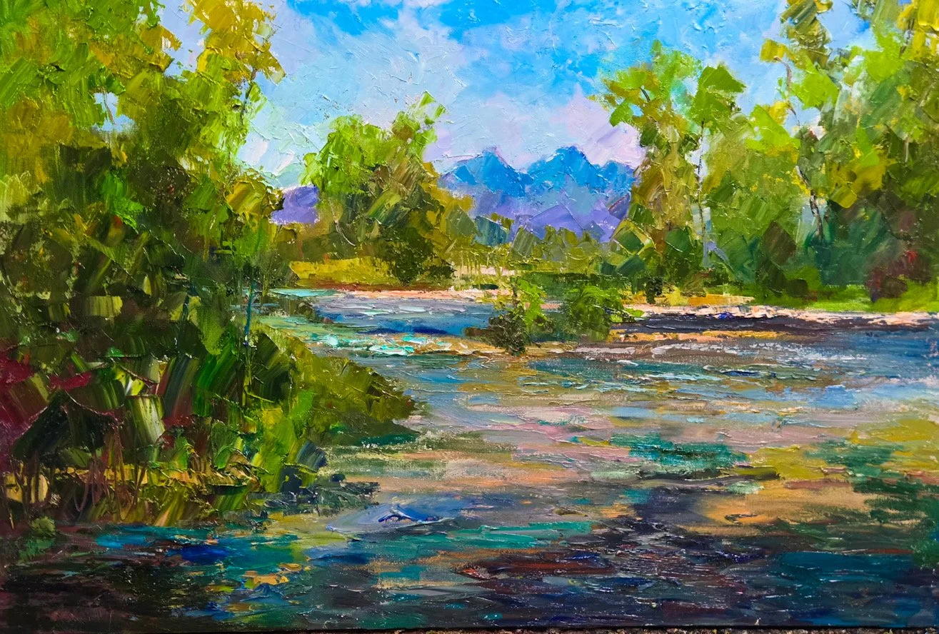 Blessed by the Waters
Oil
24" x 36"

$5,400