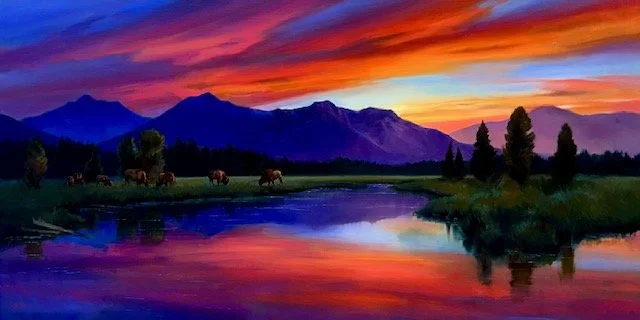 Evening Calm
Ol
36" x 70"

$16,500