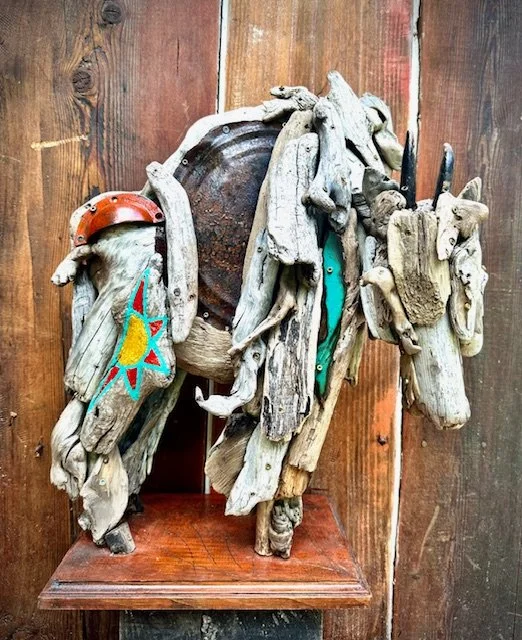 Rocky
The Mountain Goat
Driftwood Sculpture
17x20x10
$2,450