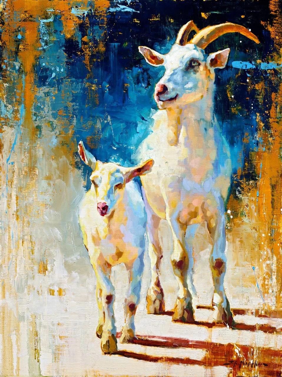 Billy and the Kid
Oil
24" x 18" 

$4,300