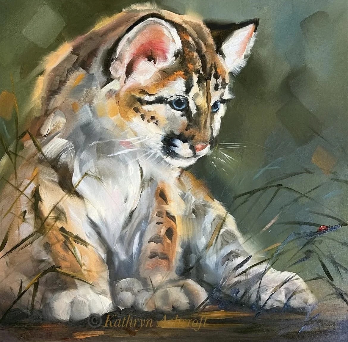 Curiosity in Blue
Oil
12" x 12"
$1,400