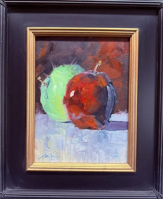 Apples
Oil
12" x 9"

$950
