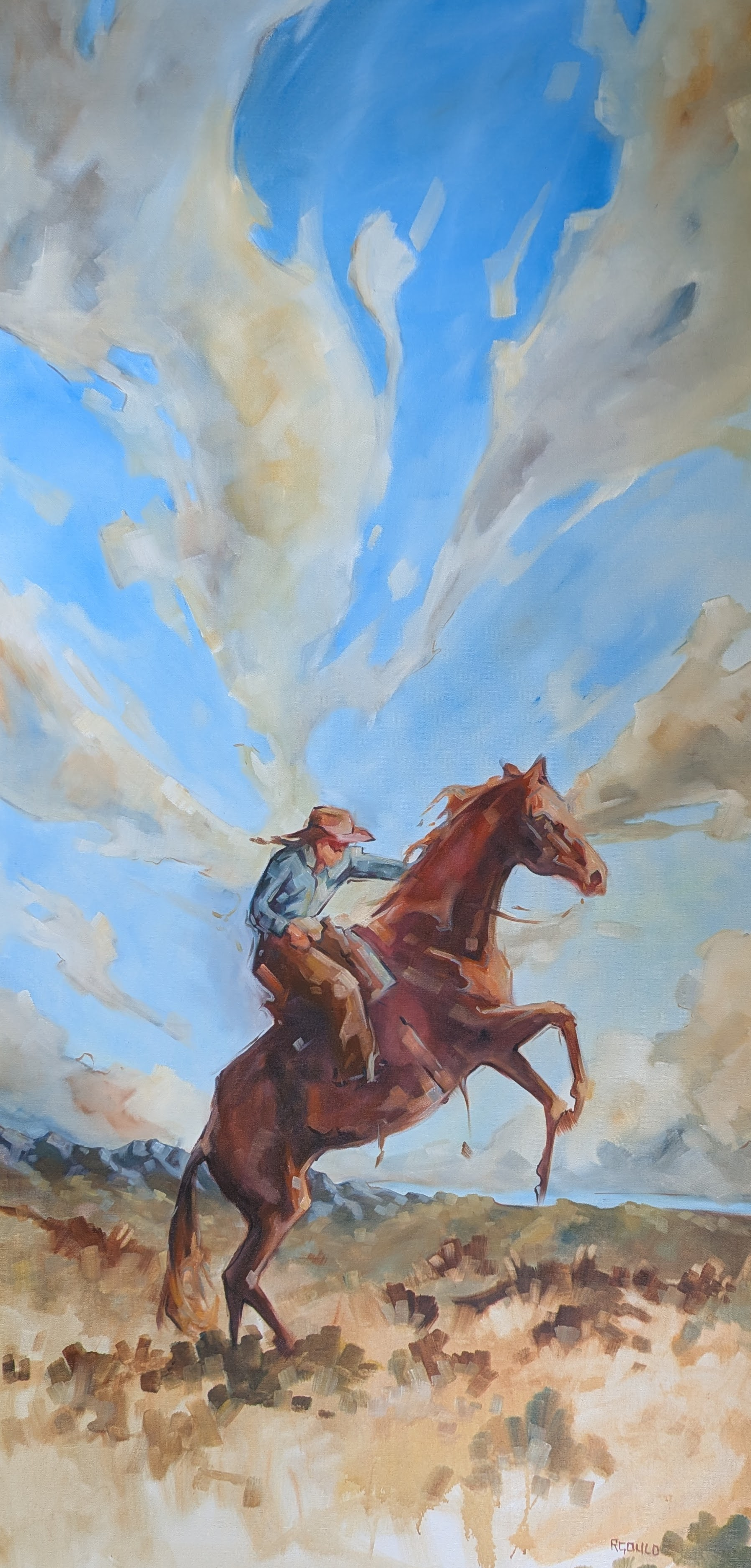 She Can Be a Diva
Oil
72" x 36"

SOLD