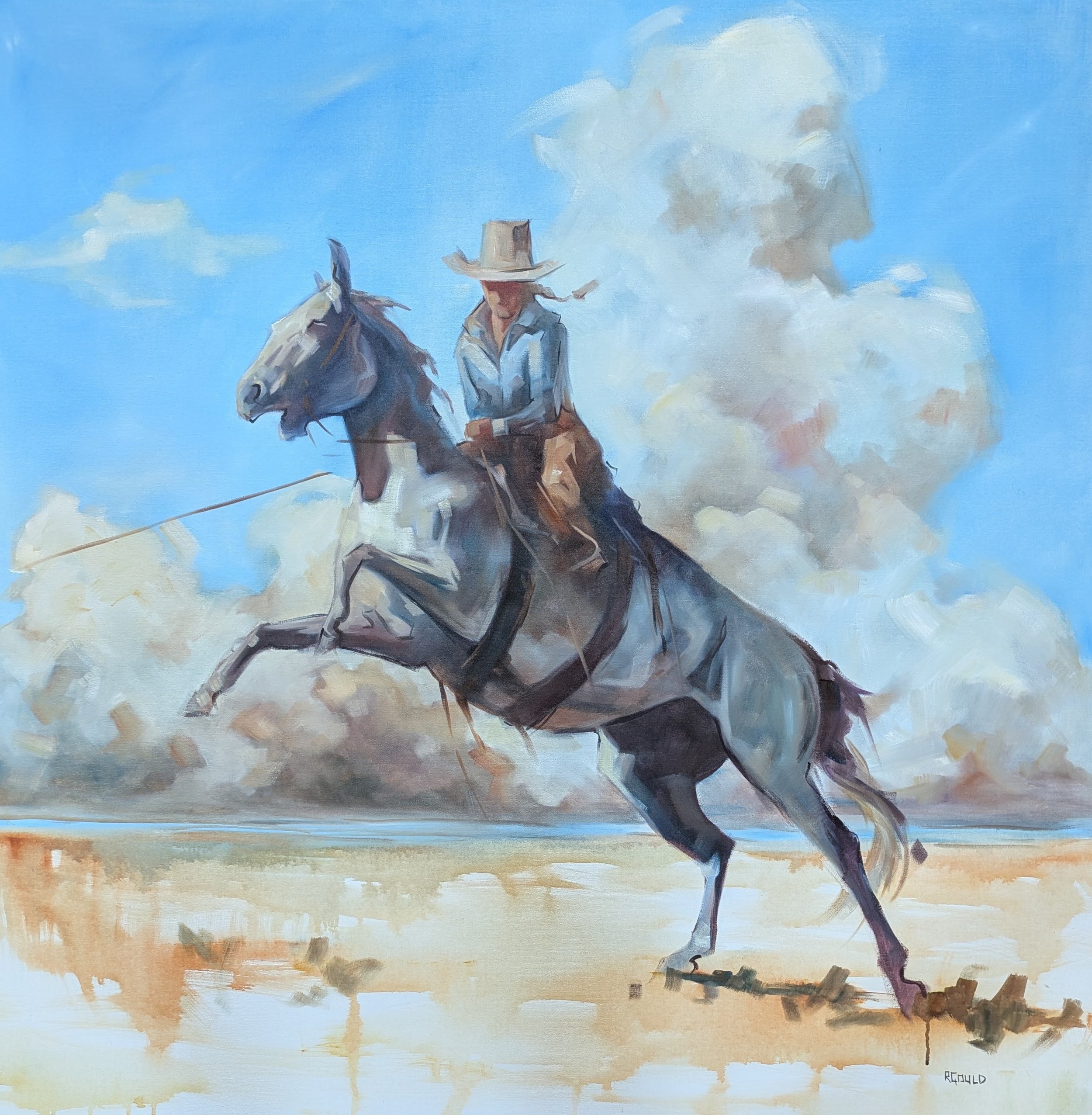 Bull Shit
Oil
48" x 48"

SOLD
