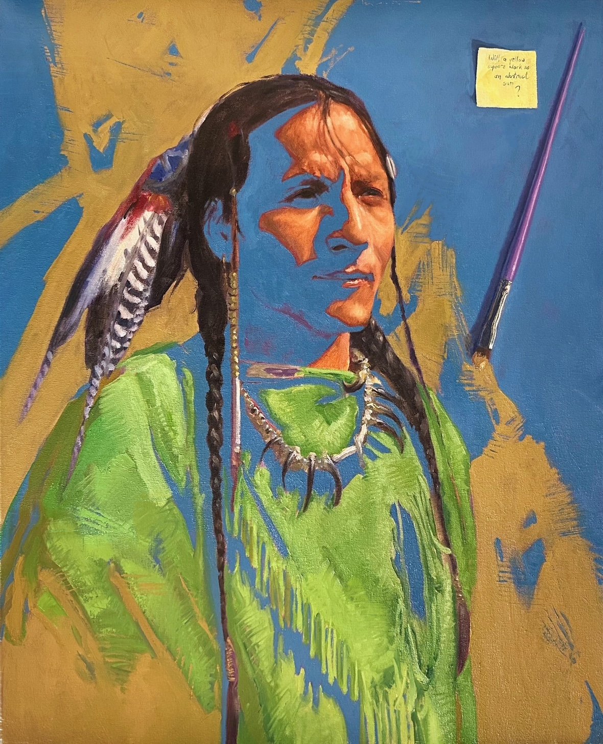 The Hard Path
Oil
30" x 20"
$3,200