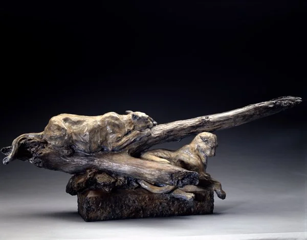 American Lions
Cast Bronze
15″H X 42″W X 10″D   
Edition 35                       
               
$7,800