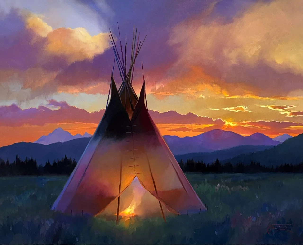 Prairie Lights
Oil
24" x 30"

$4,550