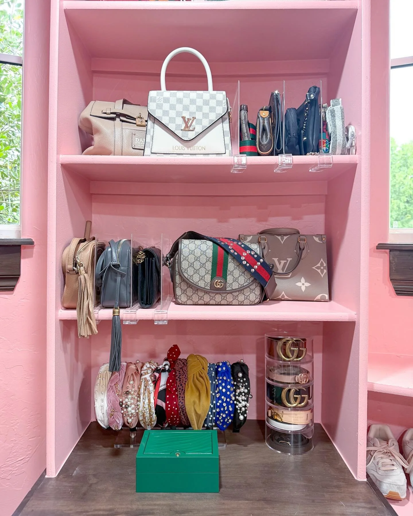 It&rsquo;s all in the details and it turns out, we are pretty great at the details 😉 
This project was so much fun! We had the best time creating a closet that fit the fun, yet organized, personality of our client. She deserved a closet that made he
