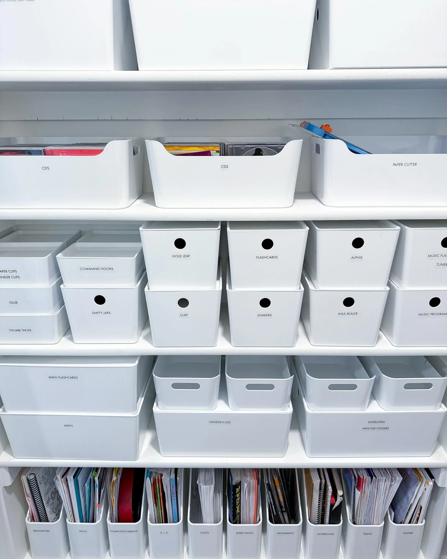 Turning bedroom closets into storage closets is one of our many specialties. We love being able to create usable spaces that families need instead of letting those guest closets go unused. Do you have a closet that needs an upgrade? Consider one of t