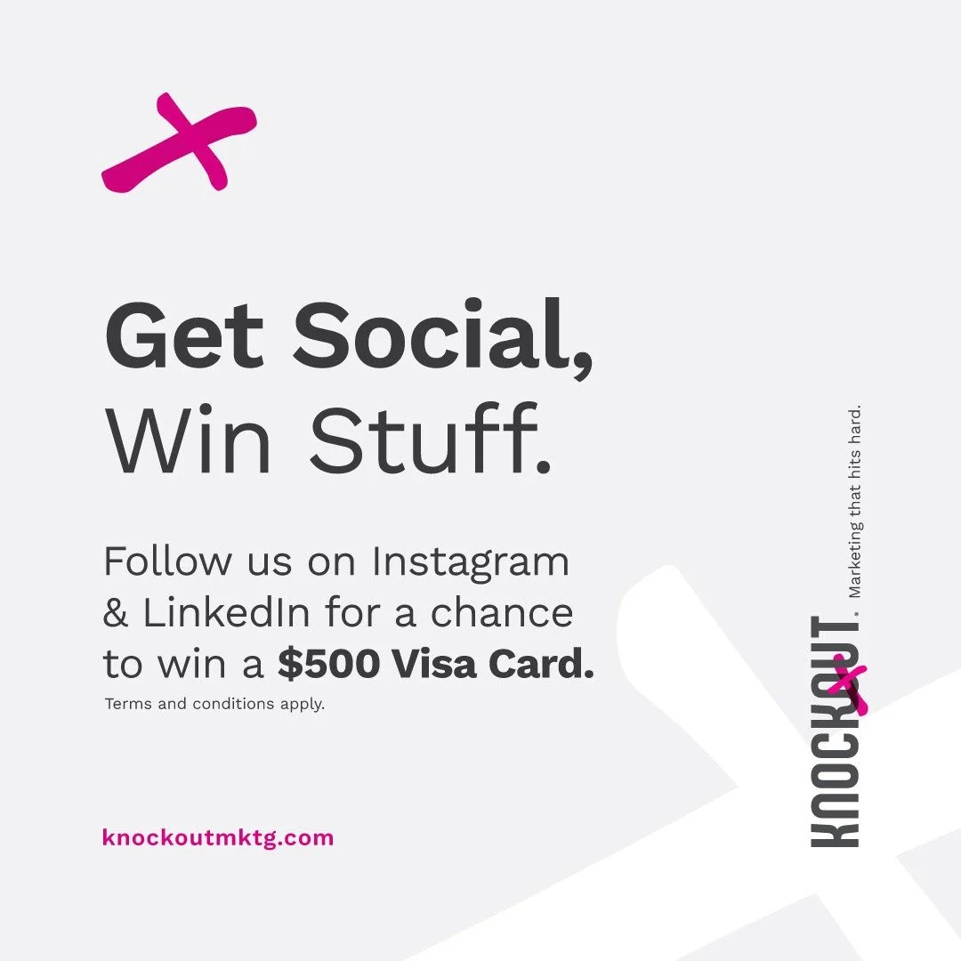 Enter for a Chance to Win $500 from KNOCKOUT Marketing! It&rsquo;s super easy. Just follow us on social media to enter.

Entry Dates
10/1/2026 - 10/31/2026

How to Enter
Every interaction with KNOCKOUT&rsquo;s social media equals a single entry to w