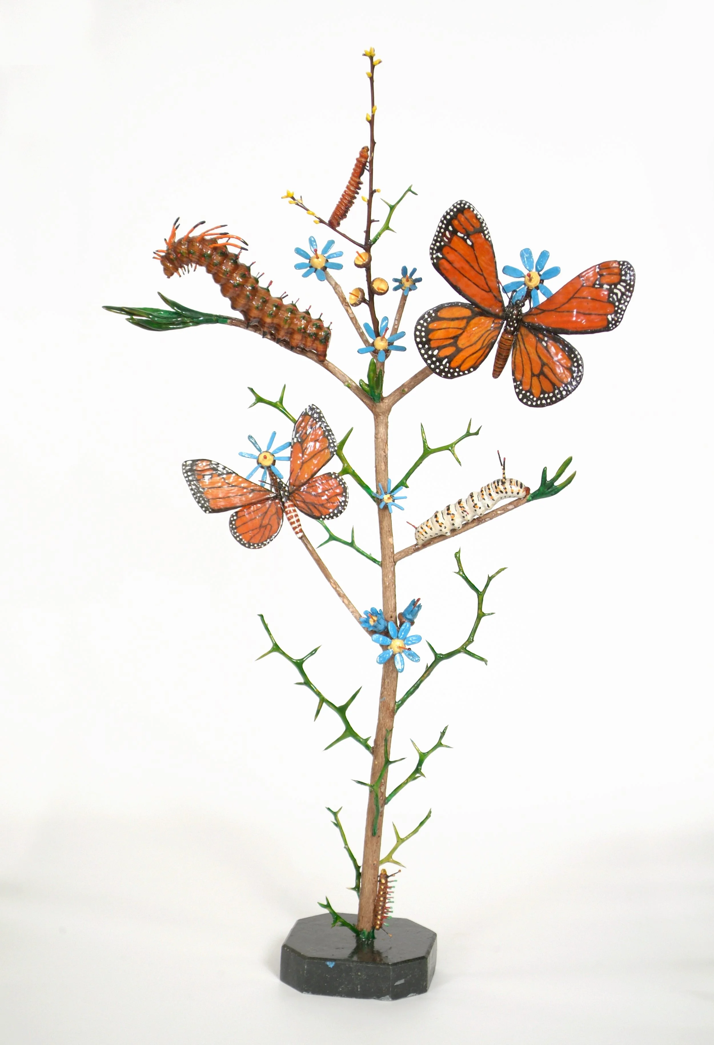 Hickory-Horn Devil Caterpillar