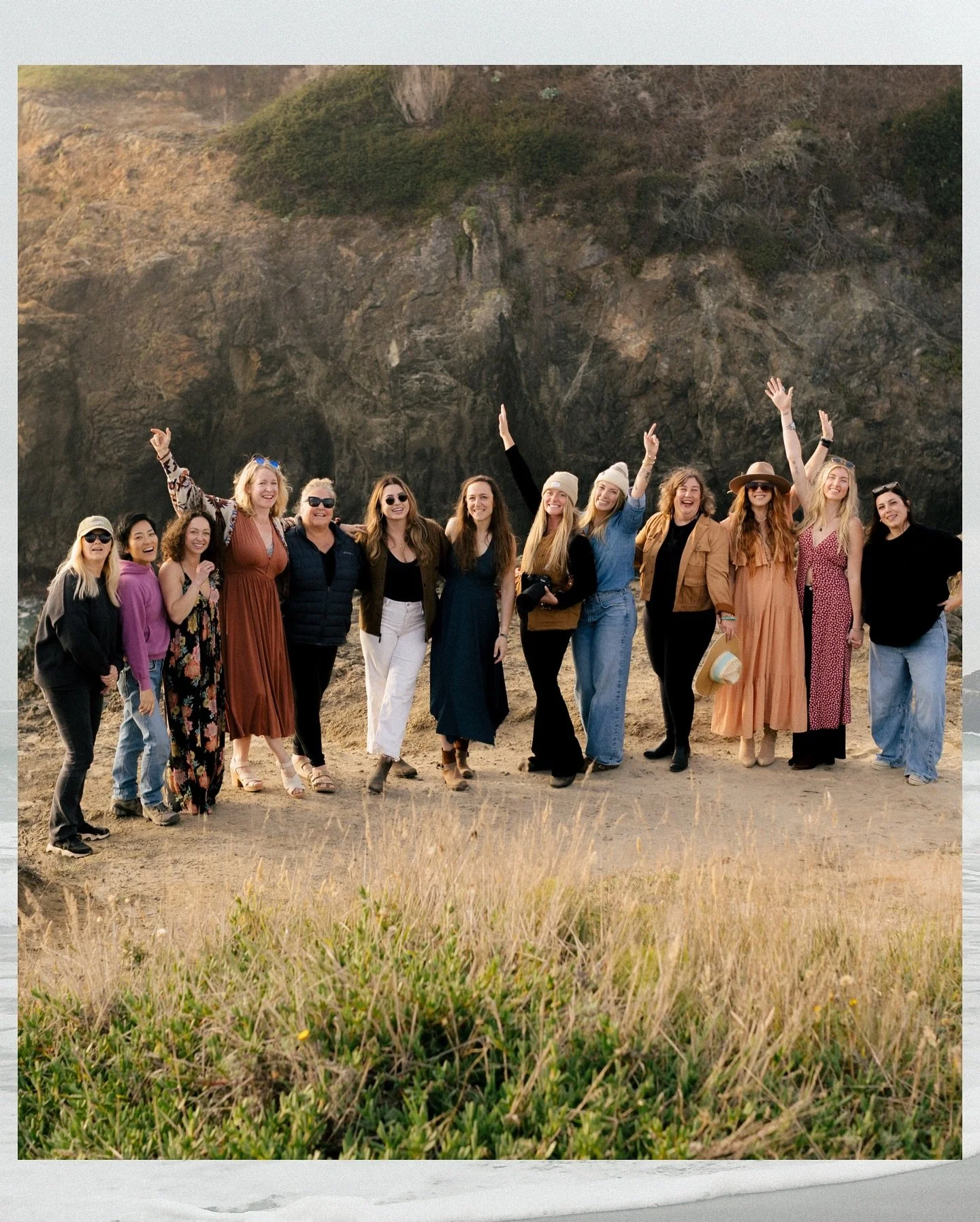 Howwww has it already been a month since the @cominghoem retreat in Mendocino?? 
 
What an awesome highlight of 2025 - meeting this group of amazing women in person, being in the redwoods, spending time by the ocean, enjoying blooming flowers, gettin