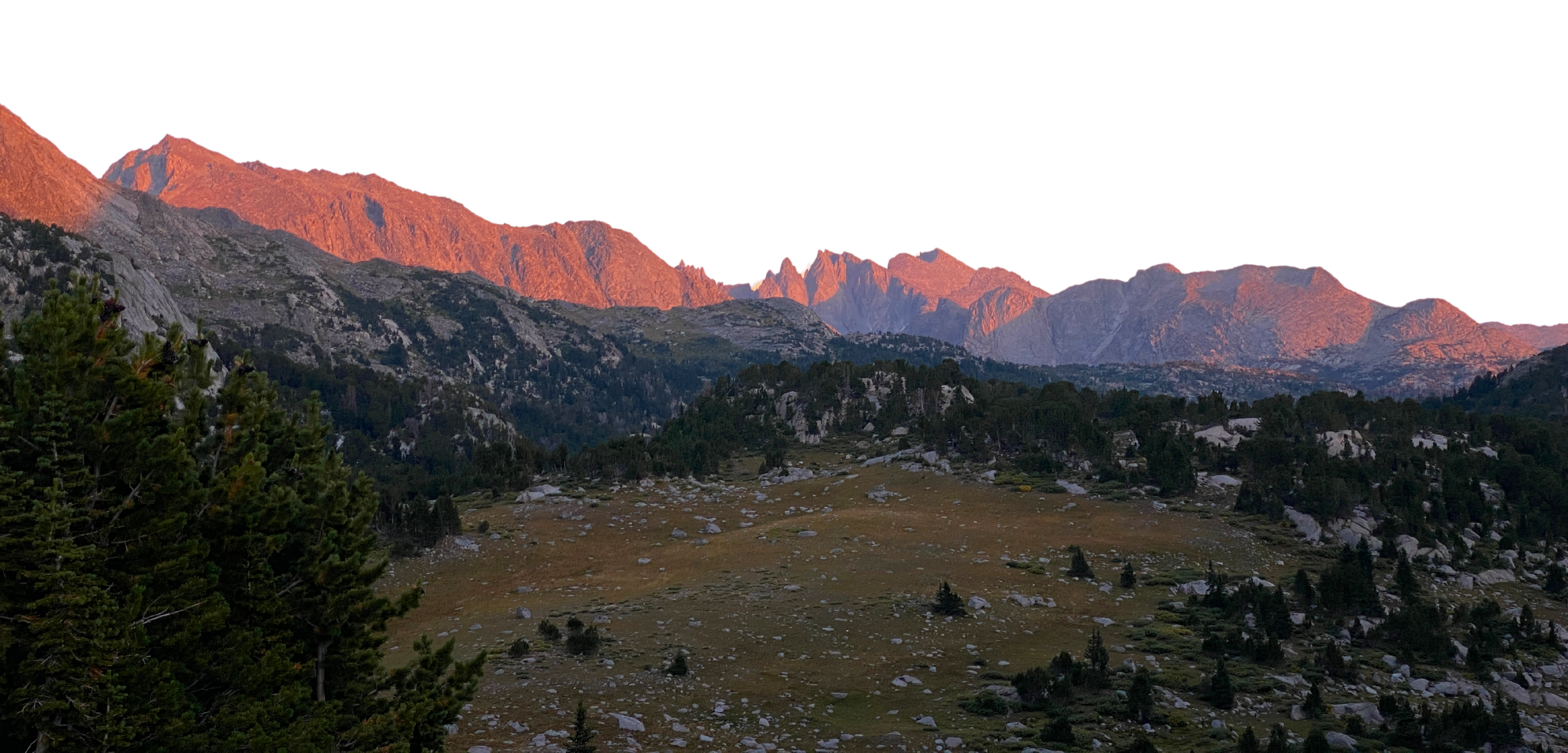 Outline of peaks in the Wind River Range | Snowdrop Creative