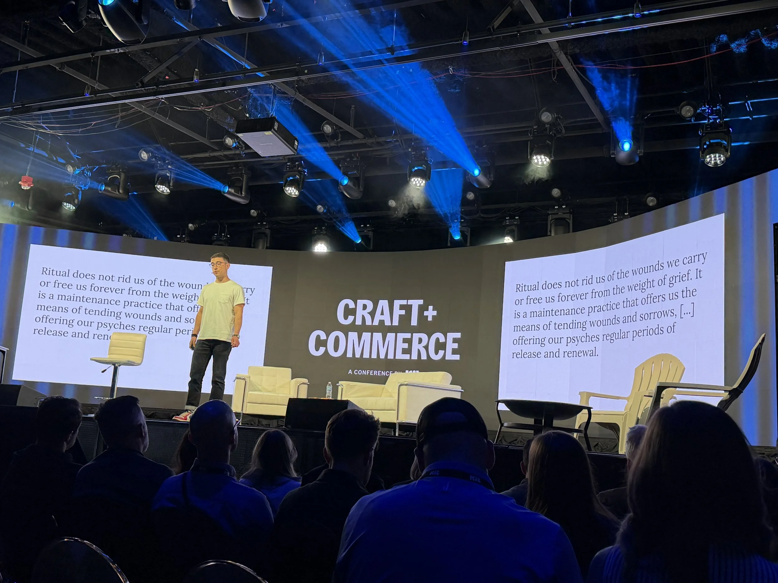 Barrett Brooks keynote at Craft + Commerce 2026 in Boise
