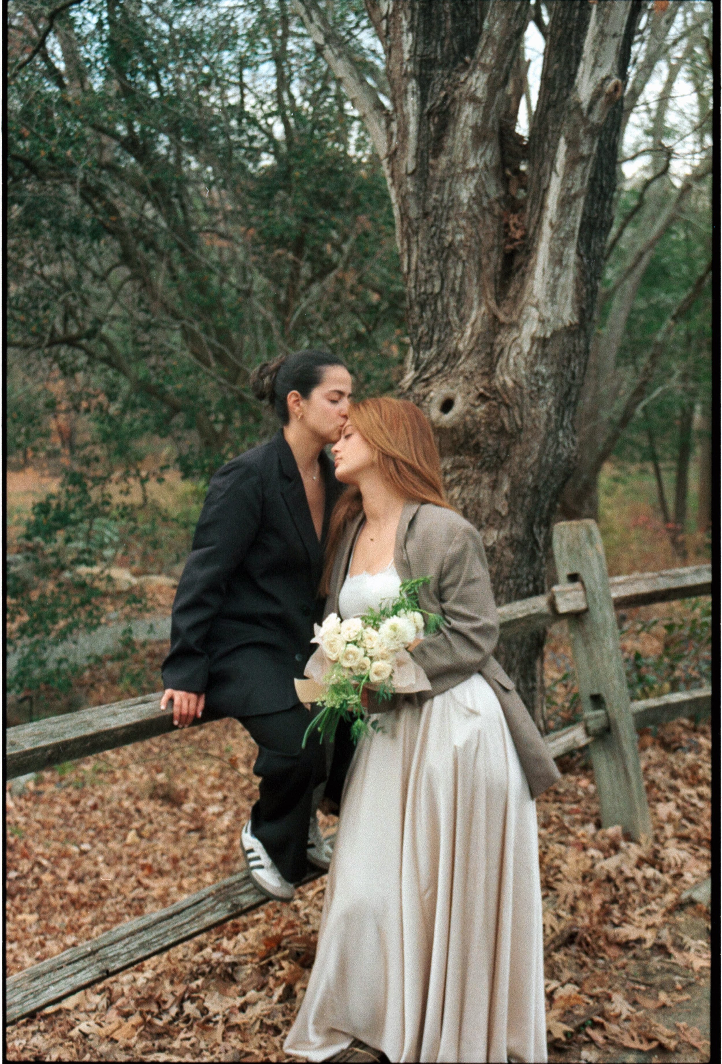 Romantic Downtown Asheville Courthouse Elopement with Emily + Oriana