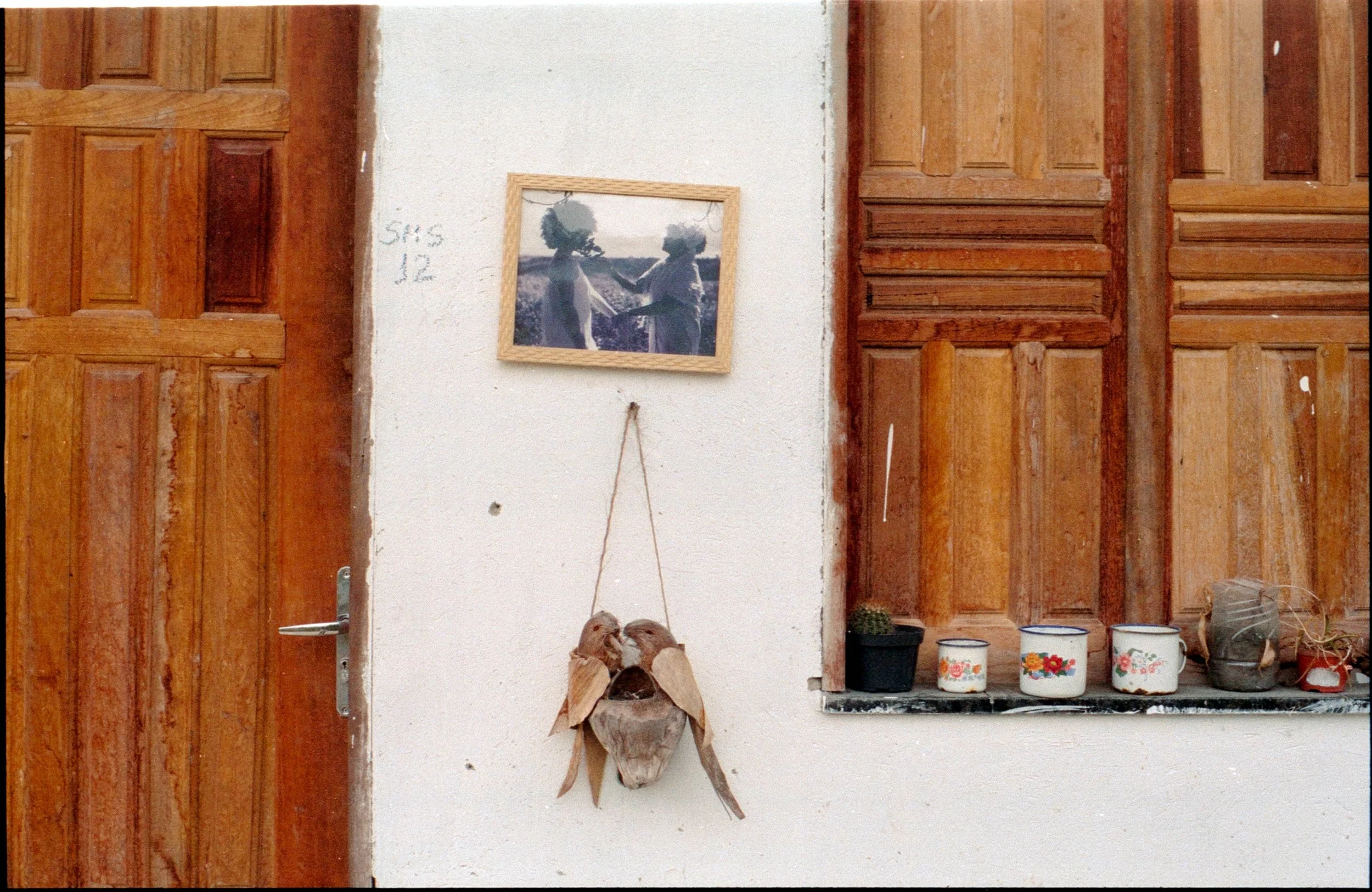 heirloom black and white photograph taken on film