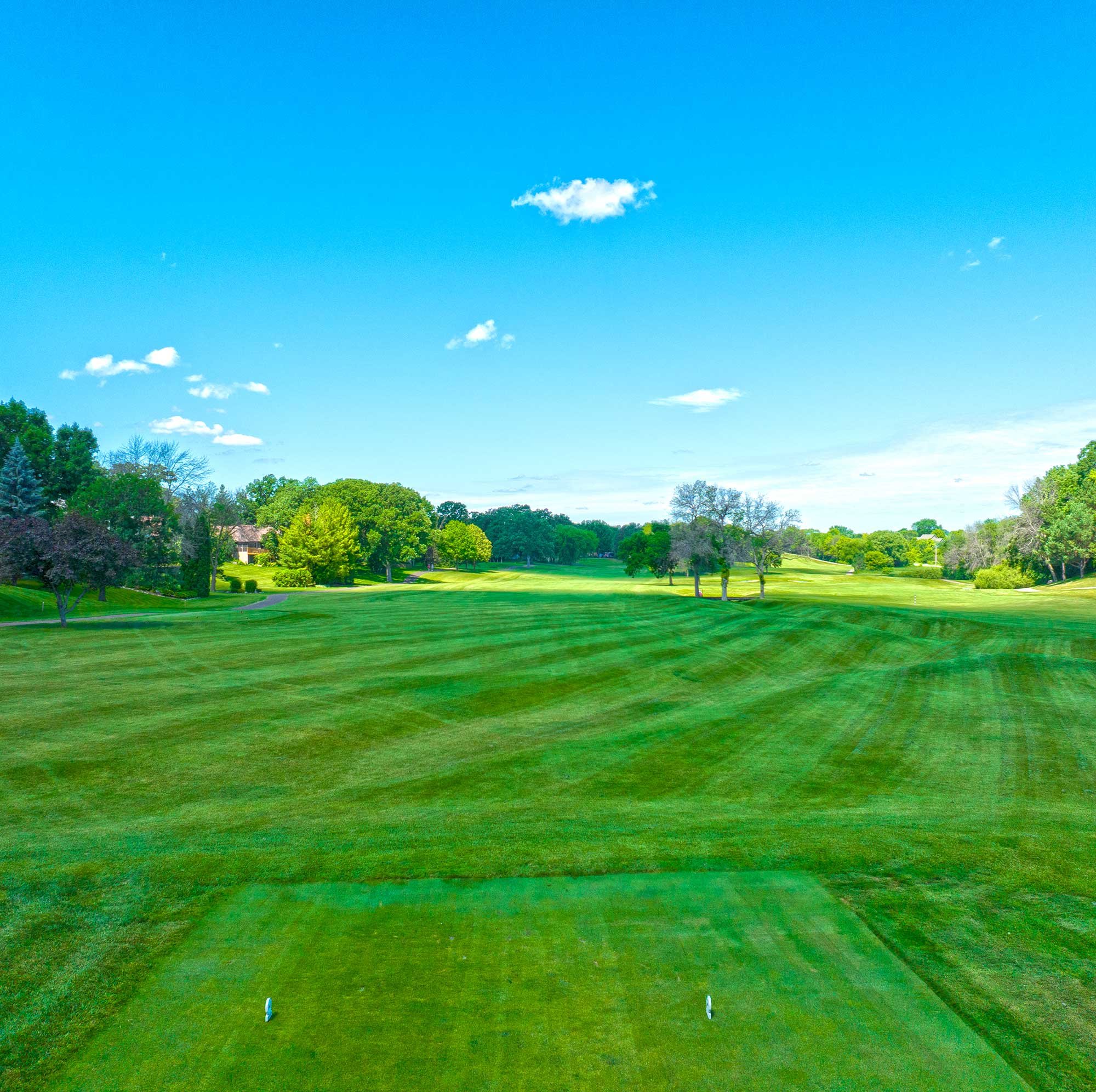 Deer Run Hole 4 Tee Shot