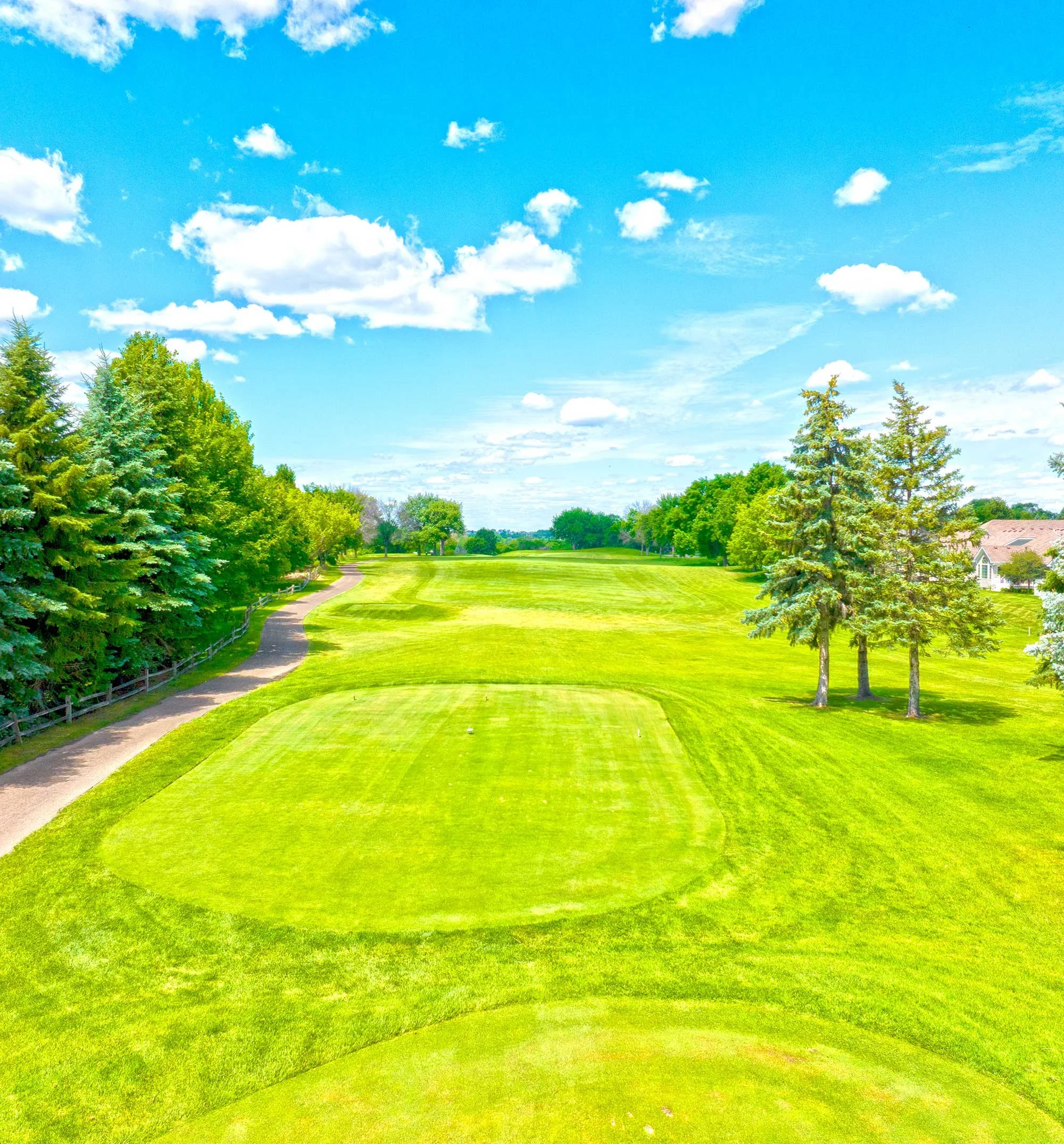 Deer Run Hole 12 Tee Shot